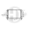 DIEDERICHS 8504816 Radiator, engine cooling